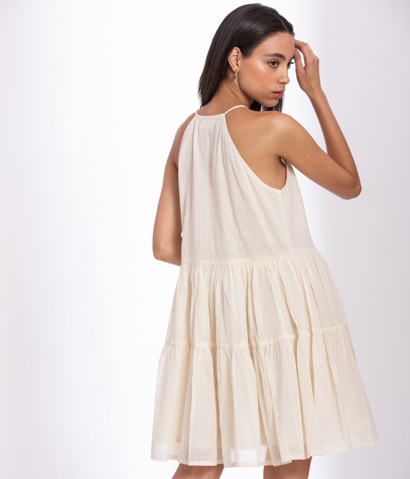 Cute Halter Organic Cotton Dress - Palison